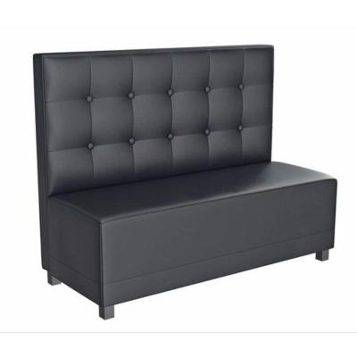 🛋️ كنبة كافيه – جلد أسود